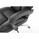 Кресло компьютерное HALMAR ALVIN черный/хром